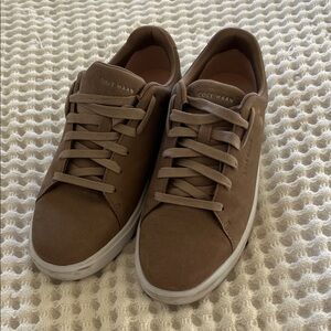 Cole Haan Brown Suede Sneakers